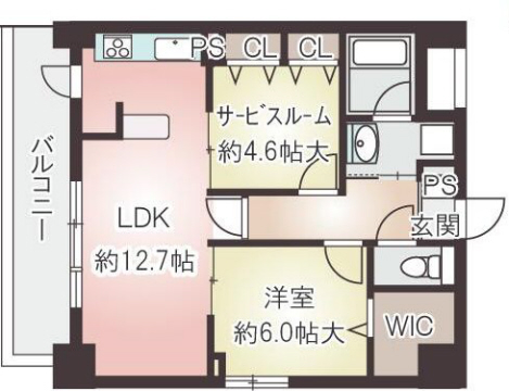 ピアヌーラ柳馬場の間取り