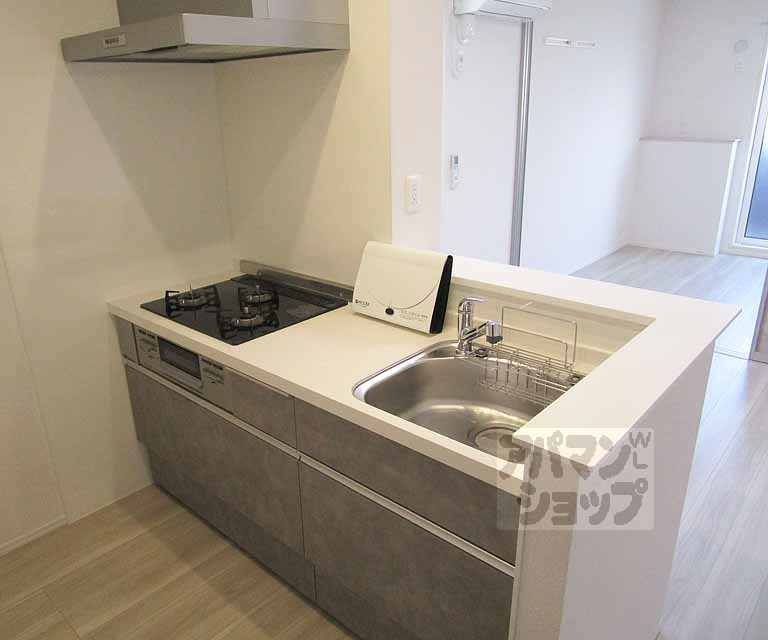 キッチン　３０２号室の写真です。