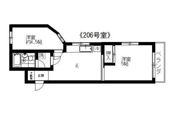 コートハウス本郷の間取り