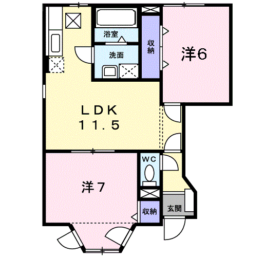 南斗館の間取り