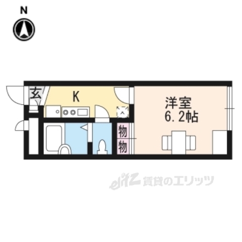 レオパレスａｓａｈｉｍａｃｈｉの間取り