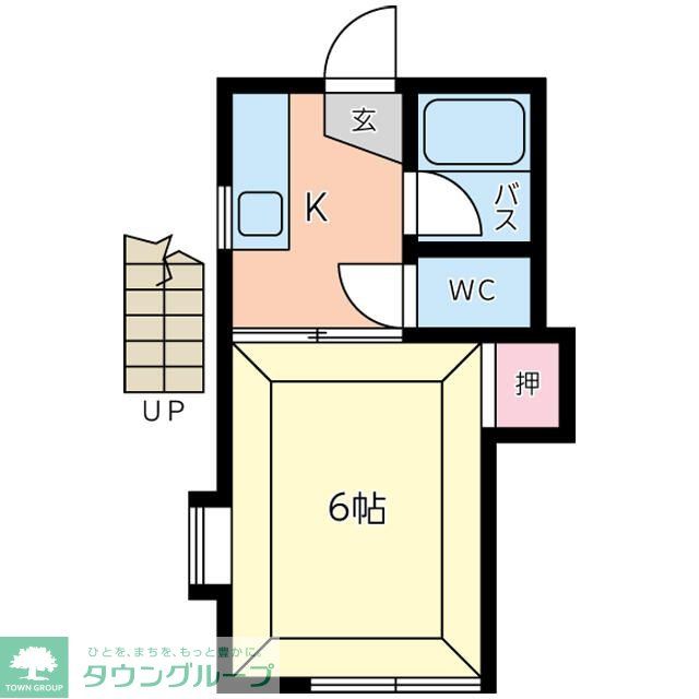 鶴巻エイトハイムの間取り