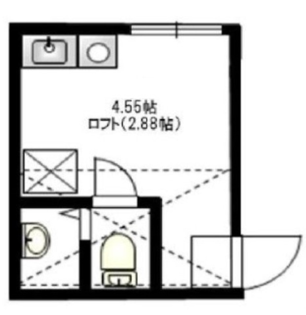 ポンデロッサ浜町の間取り