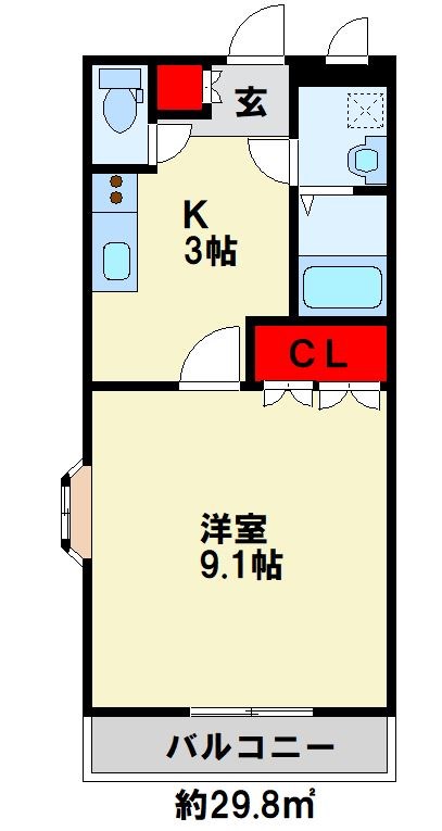 グレースコートIIの間取り