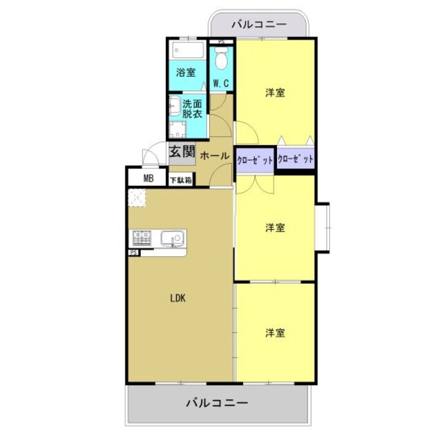 コンステレーションＩＩＩの間取り