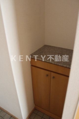 収納　大きなスペースがあり、収納には困りません