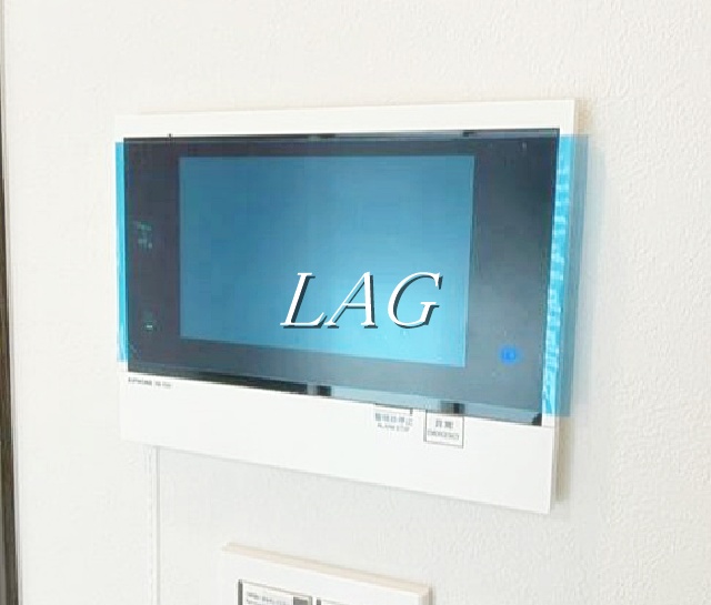 セキュリティ　モニタ付きインターホンです。