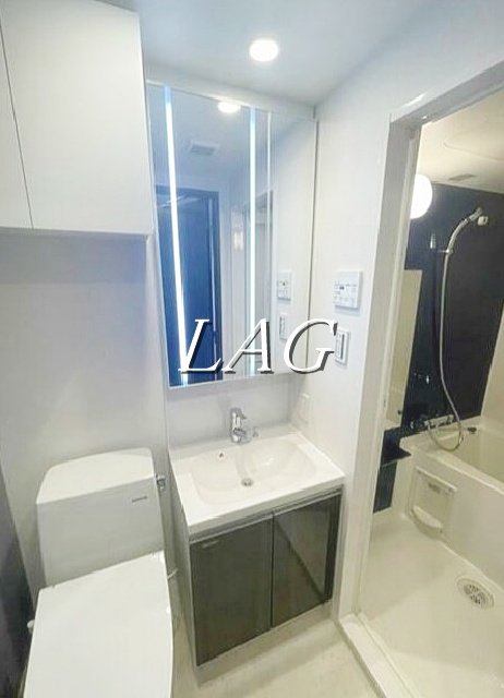 洗面設備　洗面台です。