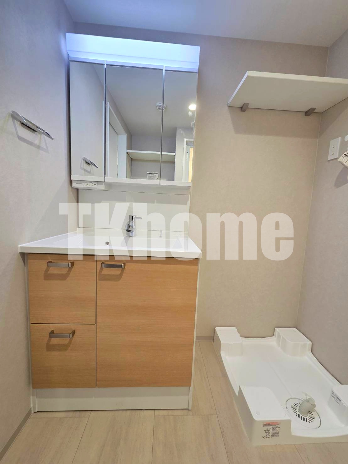 洗面設備　独立洗面台（実際のお部屋の写真です）