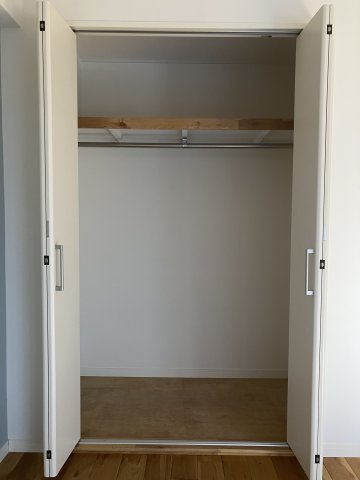 収納　大きなスペースがあり、収納には困りません