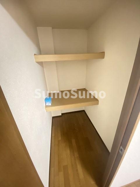 収納　十分な収納スペースがあります