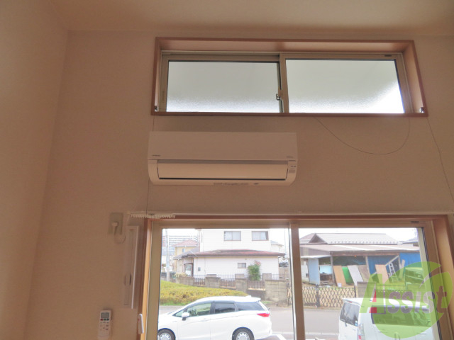 その他設備　エアコンが設置してありますので、寒暖対策もばっちり。