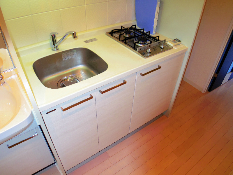 キッチン　２口のガスキッチン