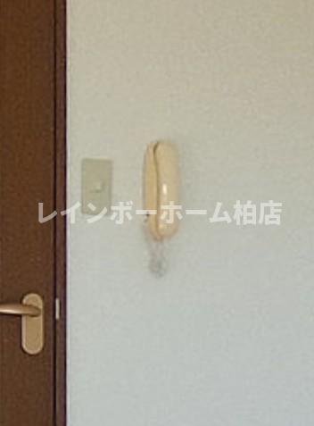 セキュリティ　インターホンです