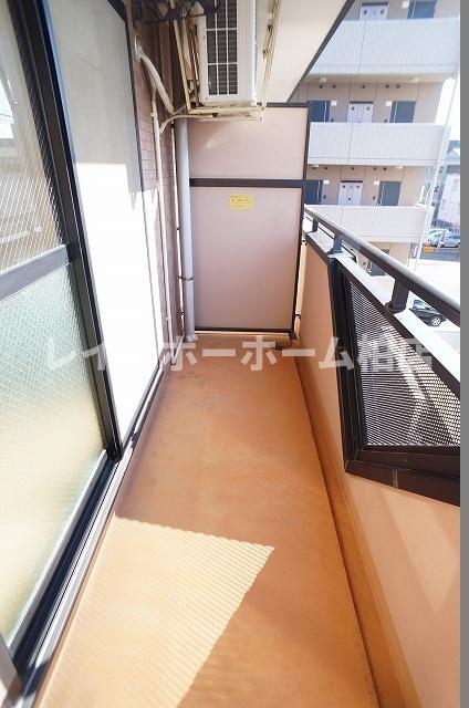 バルコニー　広々としたバルコニーです