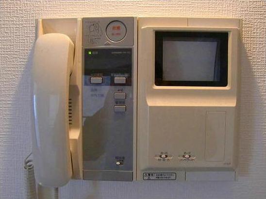 セキュリティ　インターフォンです