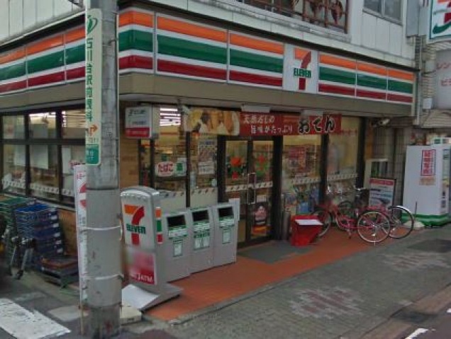 コンビニ　セブンイレブン大田区東雪谷2丁目店（コンビニ）まで4m
