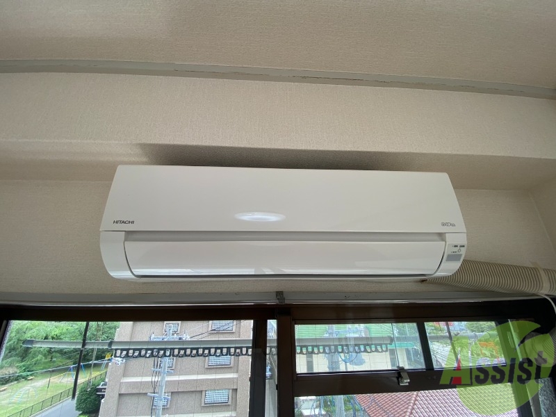 その他設備　部屋にはエアコンがあり、暑い日や寒い日も安心です。