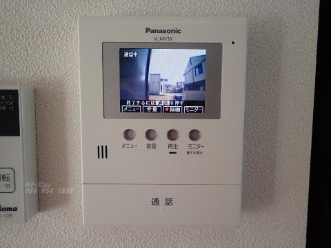 セキュリティ　カメラ付インターホン