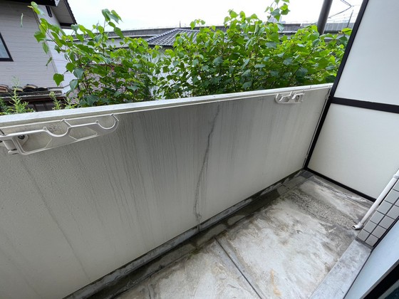 バルコニー　※別部屋の写真です