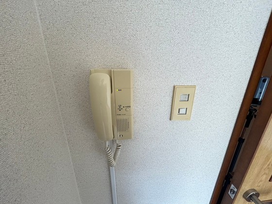 セキュリティ　※別部屋の写真です
