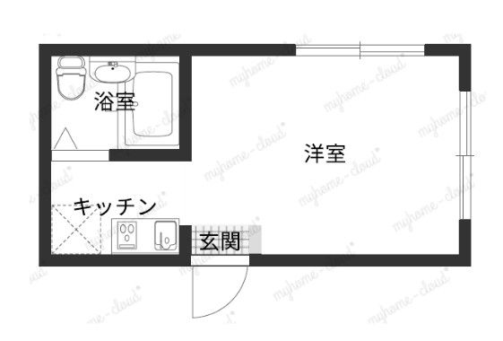 クレイン成増ハイツの間取り写真