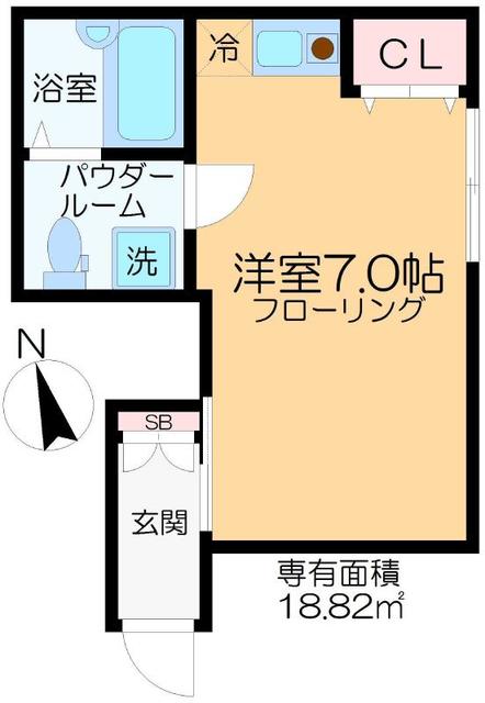 ハウス&パーク五反野の間取り写真