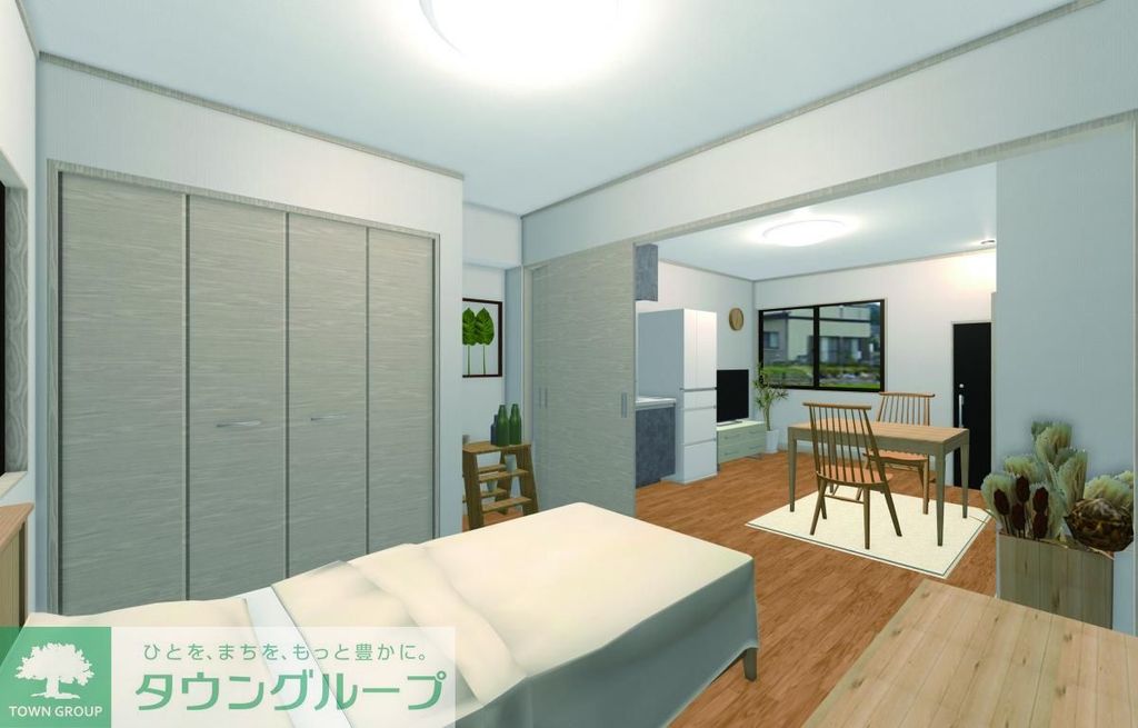 居室・リビング　※本物件に家具・家電は付帯しません。