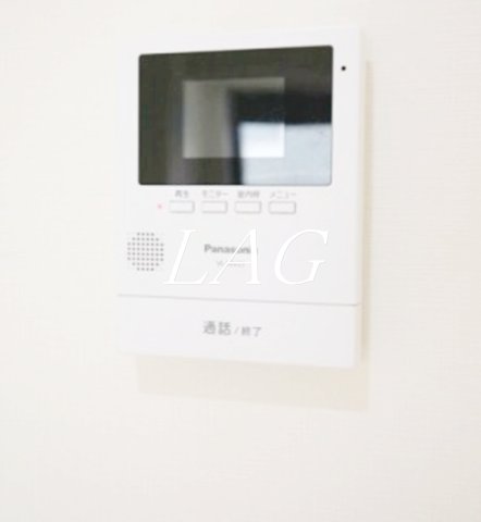 セキュリティ　モニター付きインターホンです。
