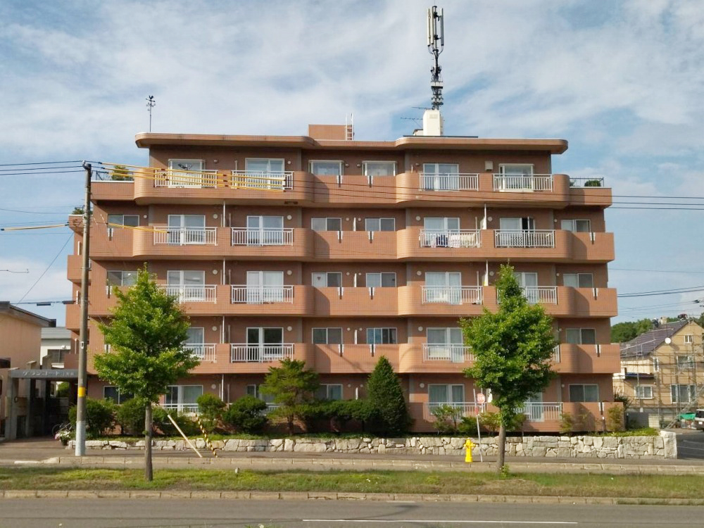 建物外観　☆物件名【グランコート上野幌】とお伝えください！