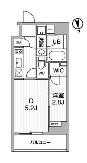 ALTERNA東池袋の間取り写真