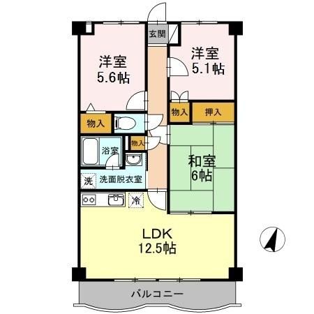 ビヴァシティ函南の間取り写真