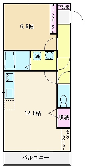 メゾンフォルテの間取り写真