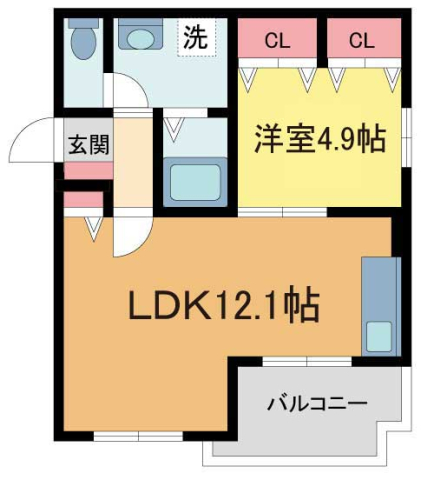 シャーメゾン宝塚の間取り写真