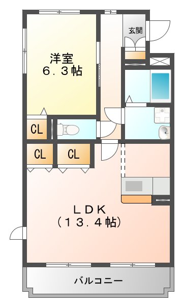 エスペランサ・アイの間取り