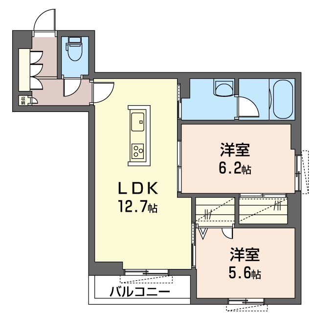 グランツハイムの間取り