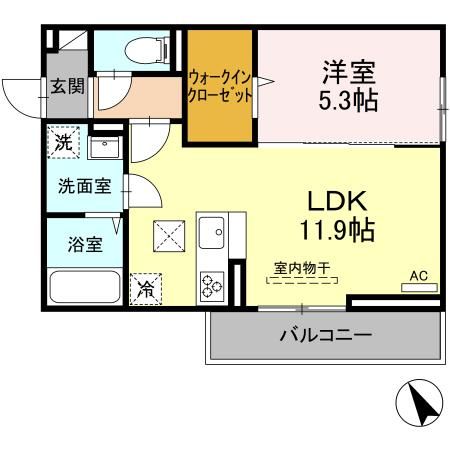 カーサ アリーナの間取り