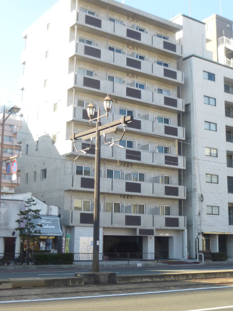長崎市川口町のマンションの建物外観