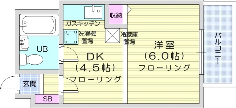 FINECREST　N12の間取り