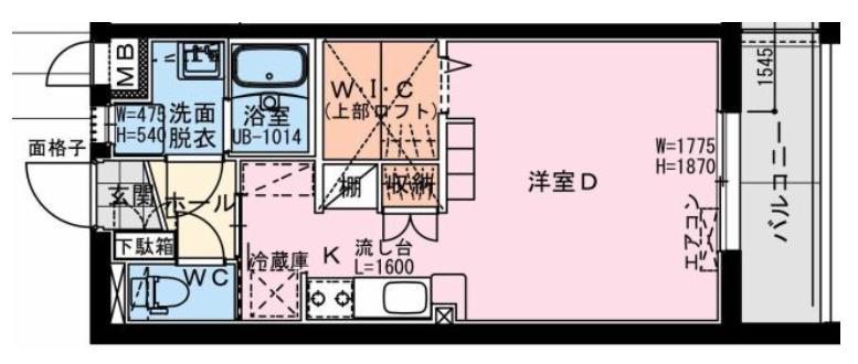 クロスワイズ中西町の間取り