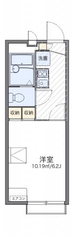 横浜市保土ケ谷区仏向町のアパートの間取り