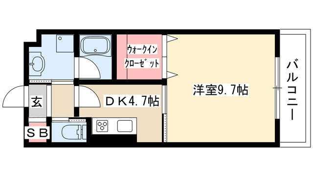 ポーラスターの間取り