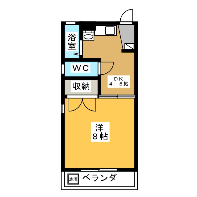 ファミールＳ西棟の間取り