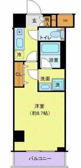 ＬＥＸＥ　ＡＺＥＳＴ横濱関内の間取り