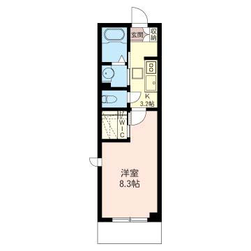 市原市姉崎東のマンションの間取り