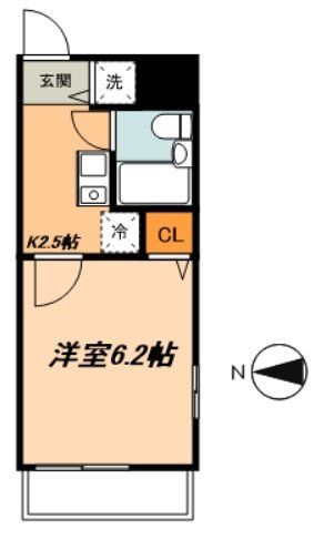 クレストヴィラ市川の間取り