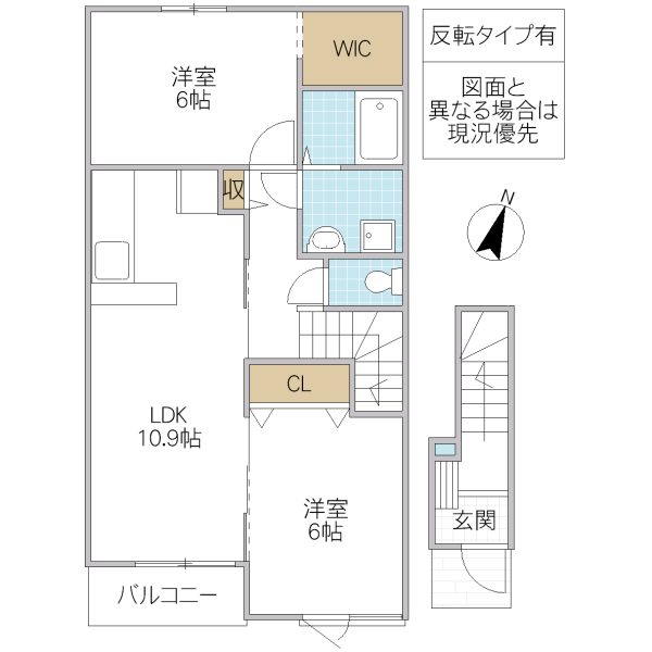 メゾン ラポールの間取り