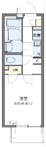 クレイノ西与野の間取り