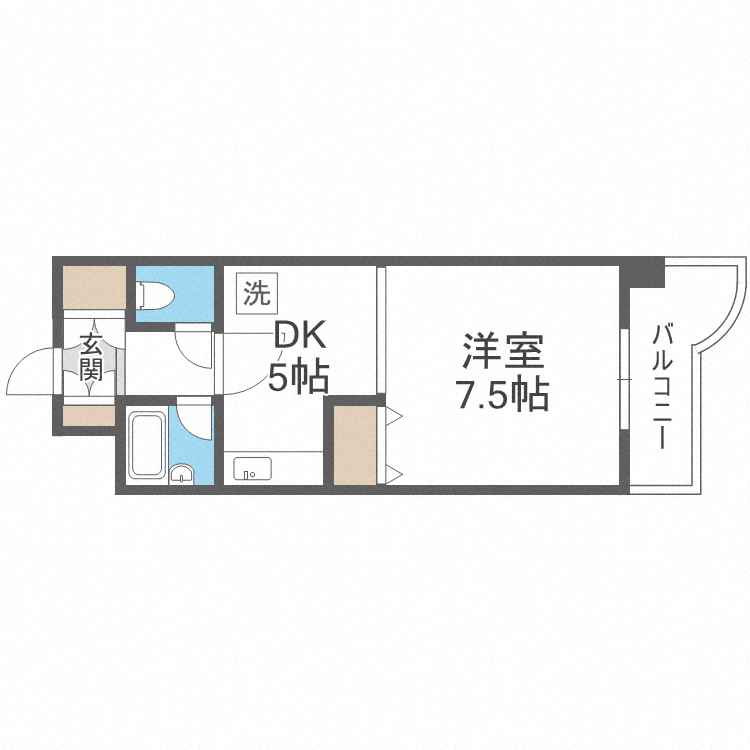 ティアラ１１８の間取り