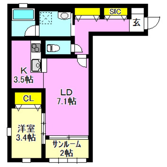 総社　Ｍ　アネックスの間取り